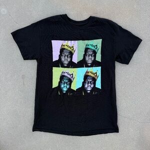 Notorious B.I.G. Pop Art Graphic T-Shirt – Size M